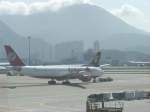 Kingfisher Airlines, A330-223, VT-VJO in Hong Kong.
