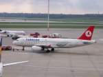 Turkish Airlines, A320-232, TC-JFP auf dem Flughafen Hamburg.